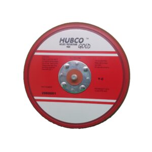 Backup pad 6" Diameter 5/16-24 thread Hook and Loop